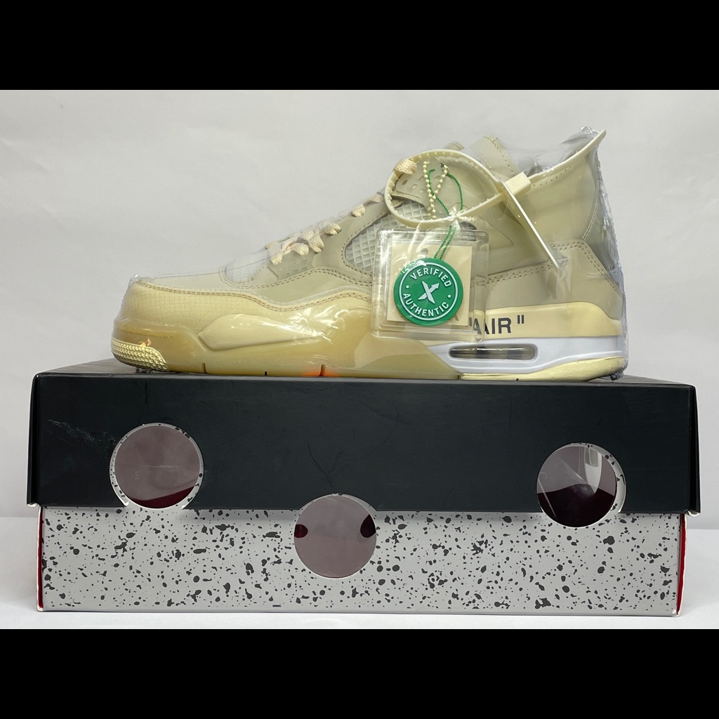 Jordan 4 OffWhite Sail